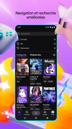 Twitch : streaming en live screenshot