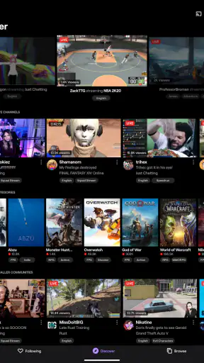Twitch : streaming en live screenshot