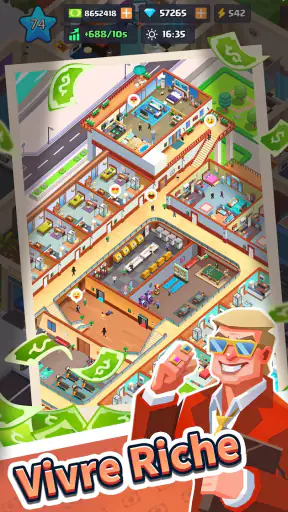 Tycoon d'Appartement Idle screenshot