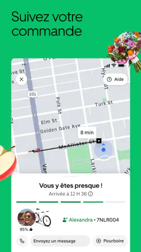 Uber Eats: Livraison de repas screenshot