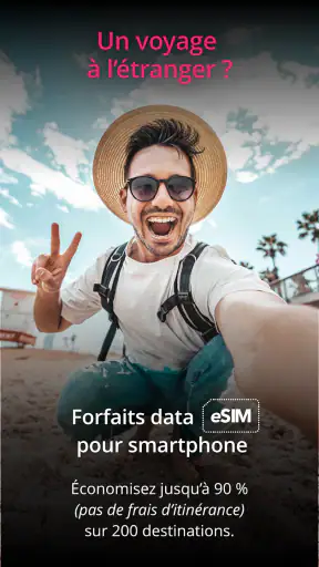 Ubigi : eSIM de voyage & data screenshot