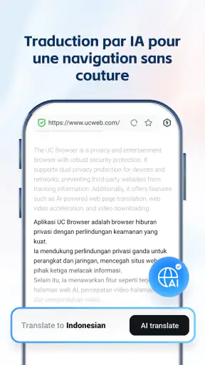 UC Browser - Sécurisé,privé screenshot