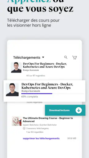 Udemy - Cours en ligne screenshot