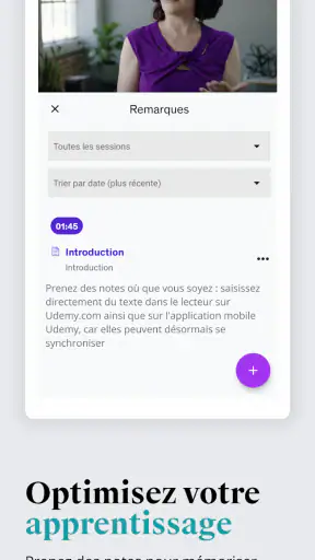 Udemy - Cours en ligne screenshot