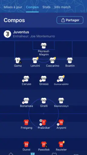 UEFA Women's Champions League screenshot