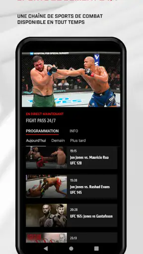 UFC screenshot