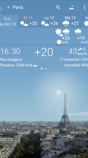 Une Météo Précise YoWindow screenshot