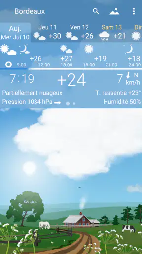 Une Météo Précise YoWindow screenshot