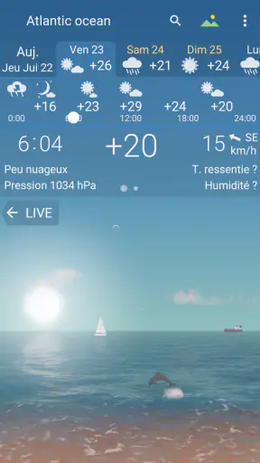 Une Météo Précise YoWindow screenshot