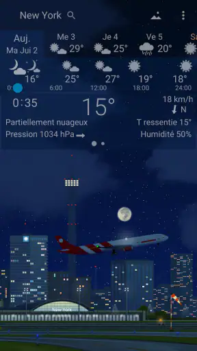 Une Météo Précise YoWindow screenshot