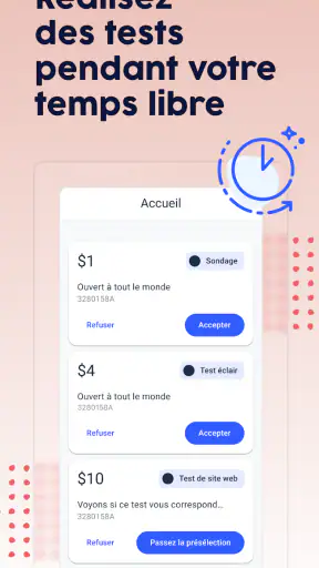 UserTesting screenshot