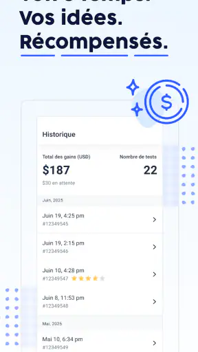 UserTesting screenshot