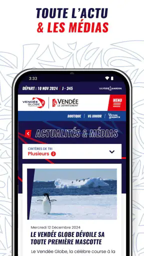 Vendée Globe 2024 screenshot