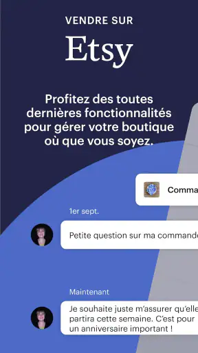 Vendre sur Etsy : Ma boutique screenshot