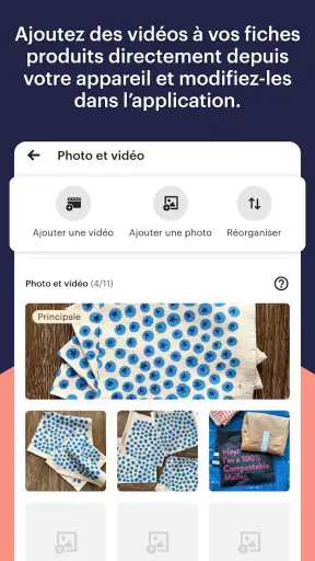 Vendre sur Etsy : Ma boutique screenshot