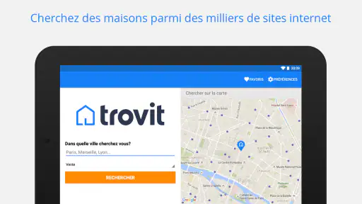 Vente et location Immo: Trovit screenshot