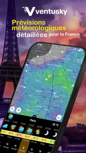 Ventusky: Météo & Radar screenshot
