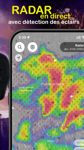 Ventusky: Météo & Radar screenshot