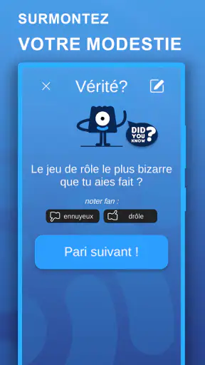 Vérité ou Conséquence screenshot