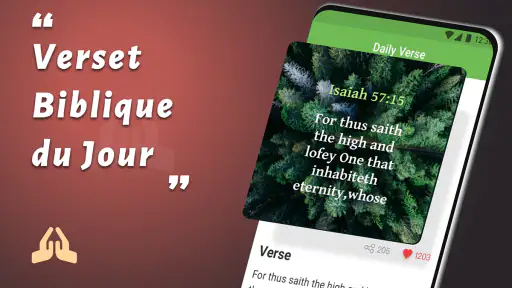 Versets bibliques + Audio screenshot