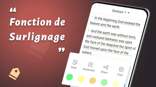 Versets bibliques + Audio screenshot
