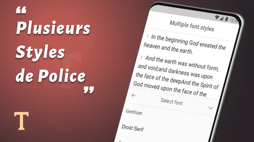 Versets bibliques + Audio screenshot