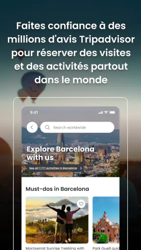 Viator : Visites et activités screenshot