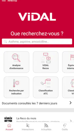 VIDAL Mobile screenshot