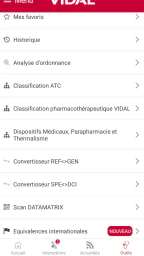 VIDAL Mobile screenshot