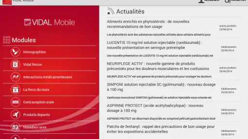VIDAL Mobile screenshot