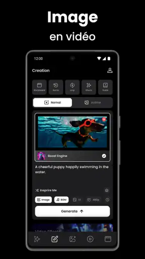 Vidéo IA - Créateur d’étreinte screenshot