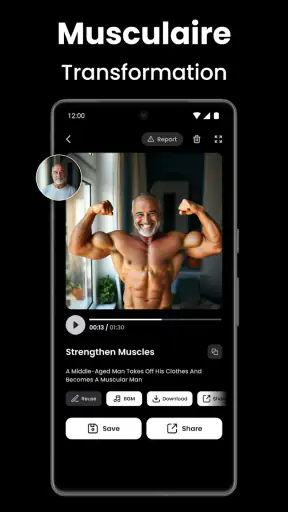 Vidéo IA - Créateur d’étreinte screenshot