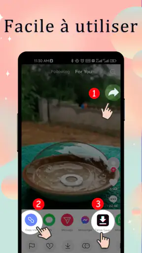 VideoSaver : Pas de filigrane screenshot