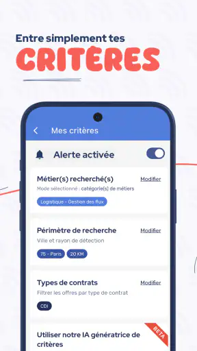 Vigijobs : Recherche d'emploi screenshot