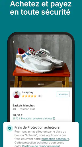 Vinted: vêtements d'occasion screenshot