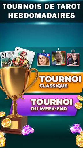 VIP Tarot - Jeu Tarot en ligne screenshot
