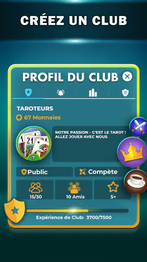 VIP Tarot - Jeu Tarot en ligne screenshot