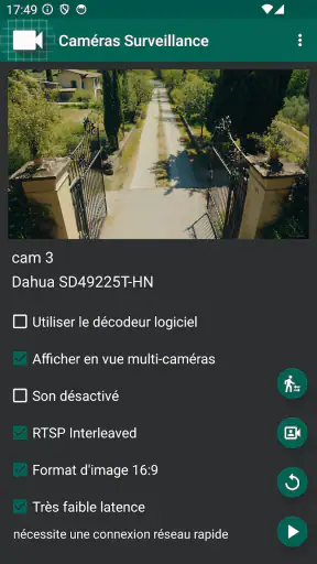 Visionneuse de caméra IP WiFi screenshot