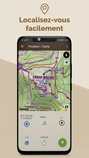 Visorando - GPS randonnée screenshot