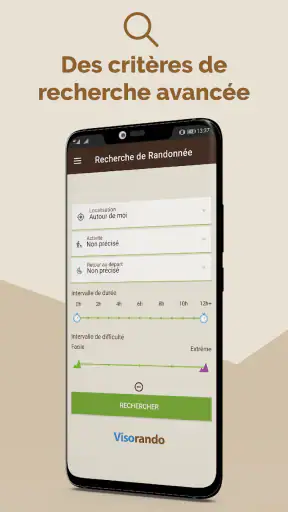Visorando - GPS randonnée screenshot