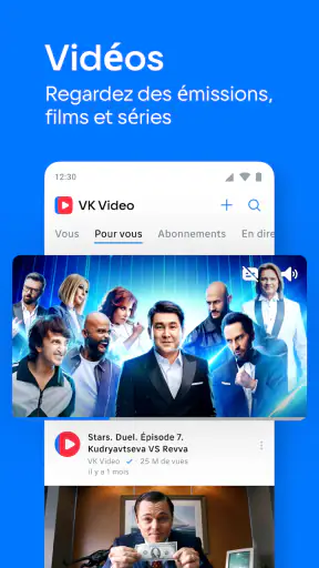 VK: musique, vidéo, messagerie screenshot