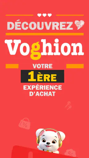 Voghion - Application d'achat screenshot