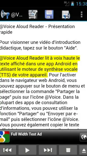 @Voice Aloud Reader screenshot