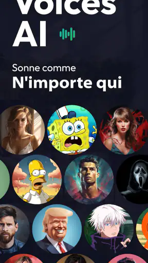 Voices AI - Changez Votre Voix screenshot