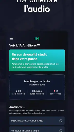 Voices AI - Changez Votre Voix screenshot