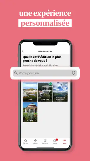 Vosges Matin, info en direct screenshot