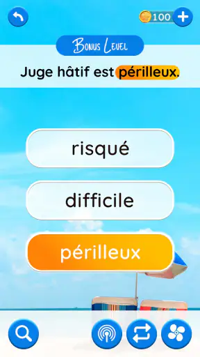 Voyage des Mots :  Mots Mêlés screenshot