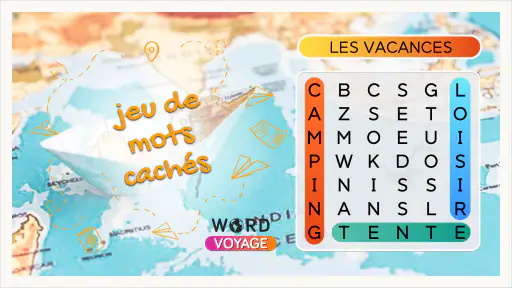Voyage des Mots :  Mots Mêlés screenshot