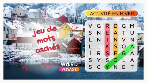 Voyage des Mots :  Mots Mêlés screenshot