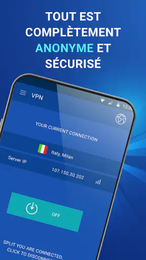VPN illimité, sécurisé, rapide screenshot